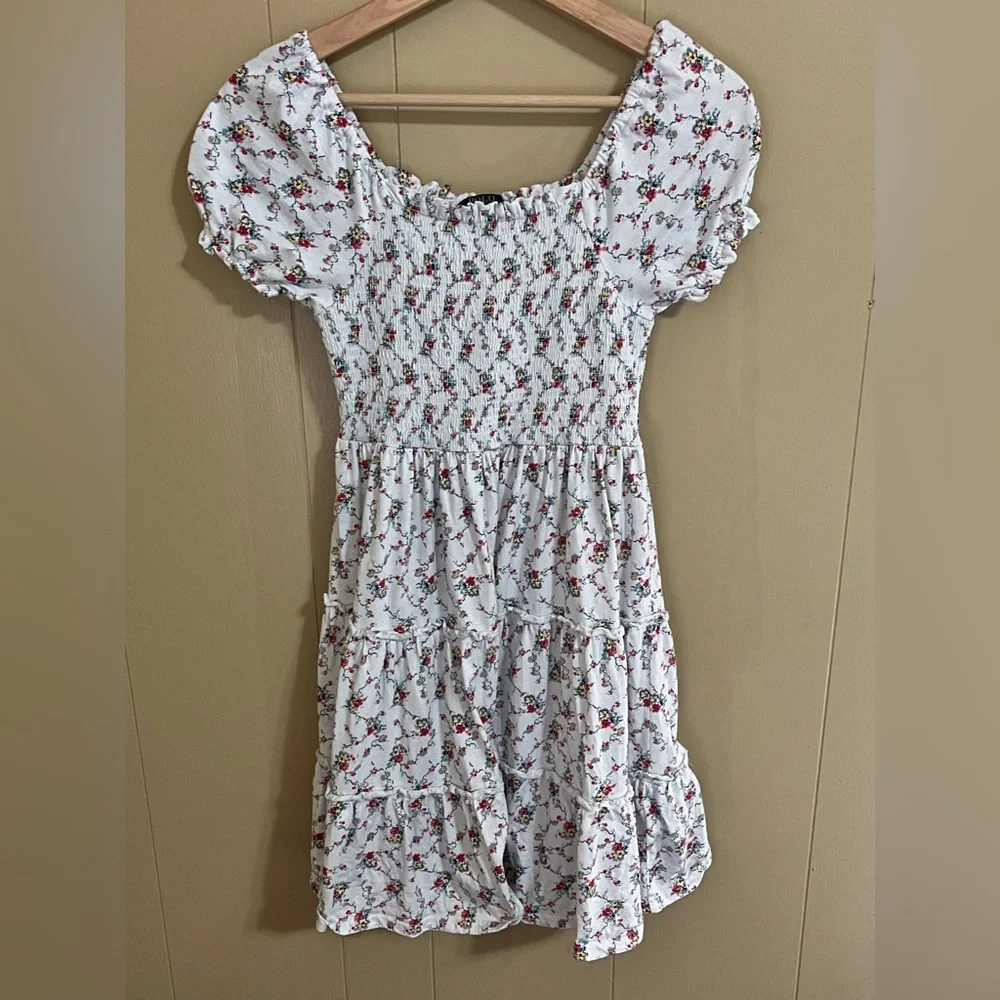Polo Ralph Lauren Floral Ruffle Dress Size L (12-14)
